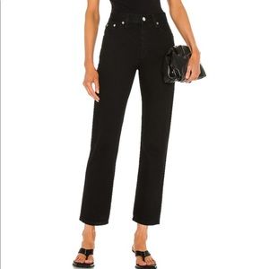 Helmut Lang Black Classic Straight Jeans